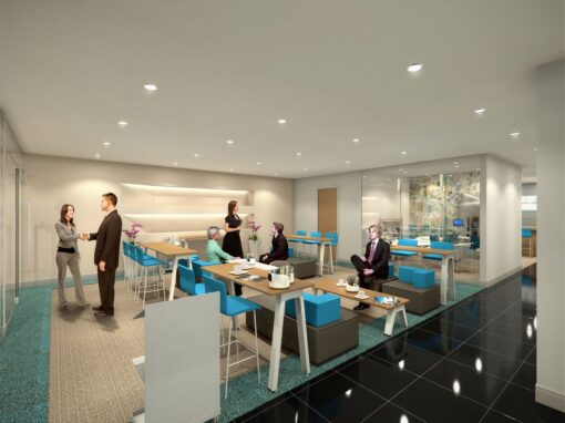 Car showroom, motor retail design, interior design