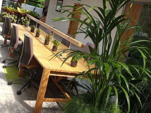 Carrwood Park Serviced offices, Third Space Library, biophilic interior design 1