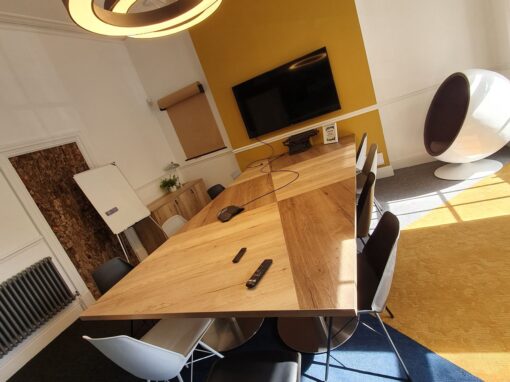 Lucre Office Boardroom, Office interior design, space planning and office fit-out