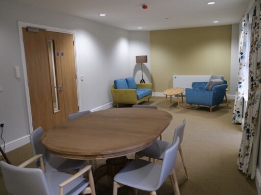 Family Lounge Specialist Hospice and palliative healthcare interior design 1, care interior design, healthcare interior design and refurbishment