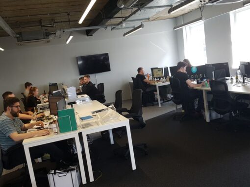 Workplace Office Interior Design, Core Comm office interior design, commercial interior design and fit-out