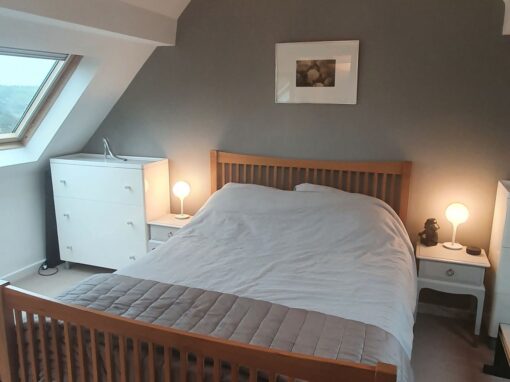 Master bedroom loft conversion 2, modern family home in Leeds, Residential interior design, full-home interior