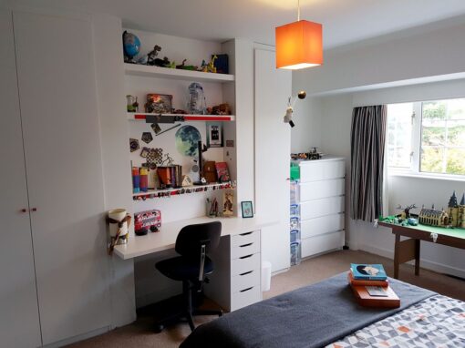 Childs Harry Potter Themed Bedroom four modern family home in Leeds, Residential interior design