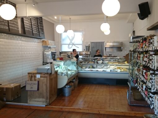 Deli Counter New Layout, Retail display, Haley and Clifford Café and Deli retail interior design, commercial interior design