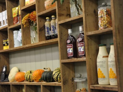 Listers Farm Shop, retail interior design, commercial interior design, furniture design 1