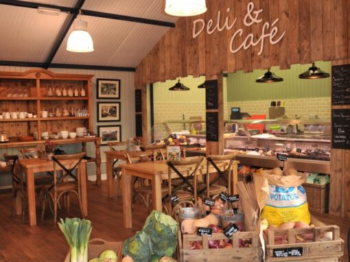 Listers Farm Shop, Cafe and Deli retail interior design, commercial interior design, furniture design