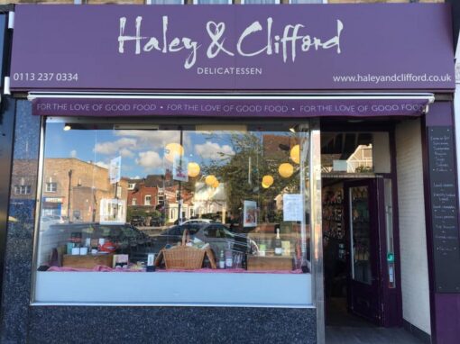 New Window display, New Cheese Counter Location, Counter menu display, Deli Counter New Layout, Retail display, Haley and Clifford Café and Deli retail interior design, commercial interior design
