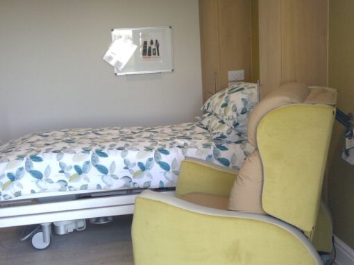 26 Lemon Bedroom Interior Design, Specialist Hospice and palliative healthcare interior design, care interior design, healthcare interior design and refurbishment