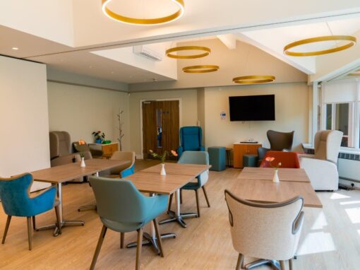3 Outpatient Lounge and dining Bolton Hospice Interior Design and Furniture FF&E, refurbishment, healthcare interior design and refurbishment,patient Lounge and dining Bolton Hospice Interior Design and Furniture FF&E, refurbishment, healthcare interior design and refurbishment,