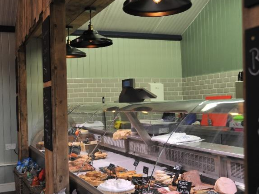 Listers Farm Shop and Deli retail interior design, commercial interior design, furniture design