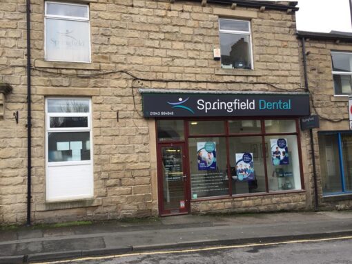 Exterior 2 Dental surgery shopfront signage and Exterior Dental Surgery, Refurbishment Dental Surgery interior design, dental surgery master planning